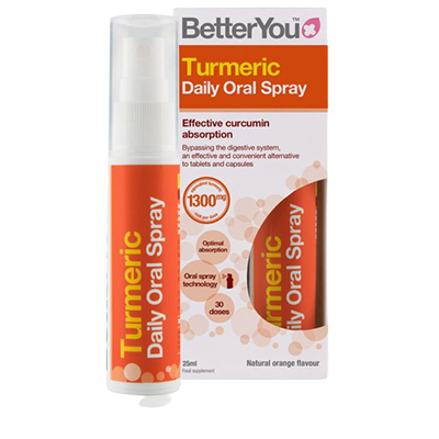Better You Turmeric Spray 1,300mg 25ml