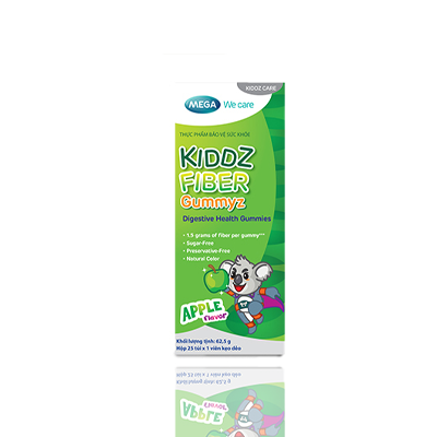Mega Kiddz Fiber Gummyz 25s