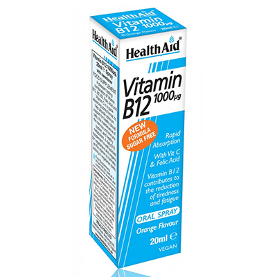 HealthAid Vitamin B12 1000µg Spray - 20ml