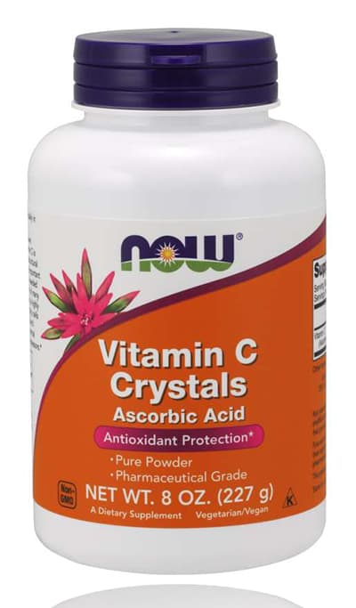 Now Vitamin C Crystals Powder - 227gms