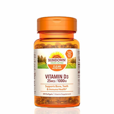 Sundown Vitamin D3 Gummies 50mcg/2000IU Gummies 90s