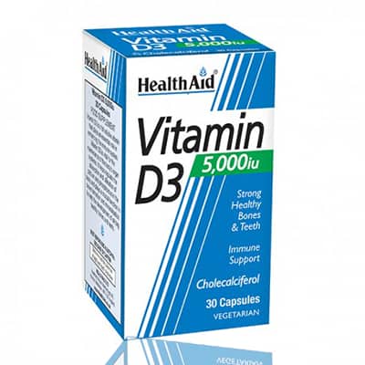 HealthAid  Vitamin D 5,000 IU Vegicaps 30's