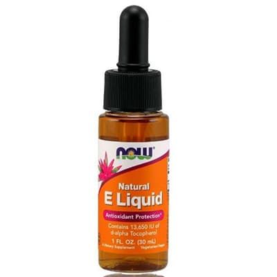 Now Vitamin E Liquid 100% Natural - 30ml