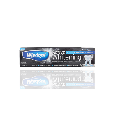 Wisdom Active Whitening Charcoal – Medium