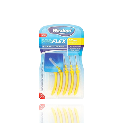Wisdom Interdental Brushes 0.70mm 5's.