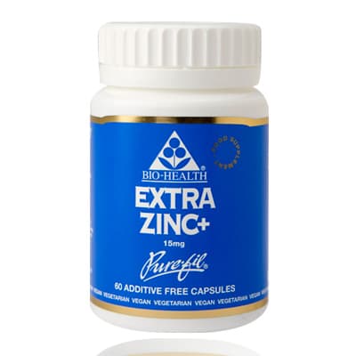 Bio Health Extra Zinc 60 Capsules