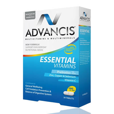Advancis Essential Vitamins Tablets 30's