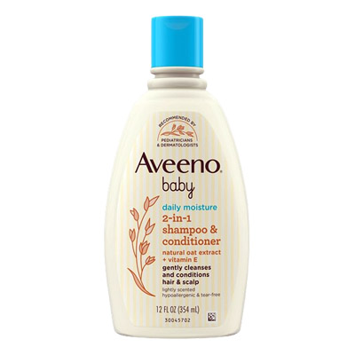 Aveeno BABY Daily Moisture 2in1 Shampoo & Conditioner 354ml