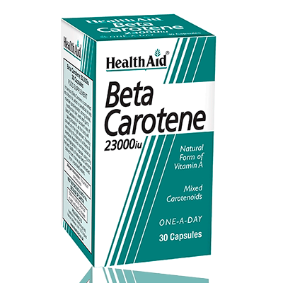 Health Aid Betacarotene 23000iu Capsules 30’s