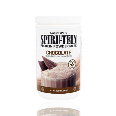Natures Plus Spiru-Tein Protein Shake Chocolate - 476gm