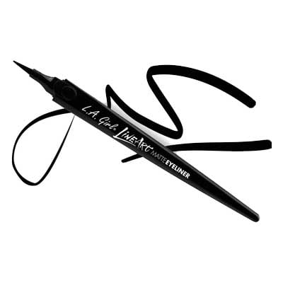 L.A. Girl Line Art Matt Eyeliner Pen, Intense Black