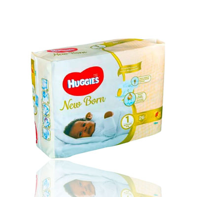 Huggies Newborn (2-5Kg) 32 pieces