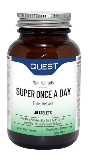 Quest Super Once A Day Multi Vitamins Time Released 30's