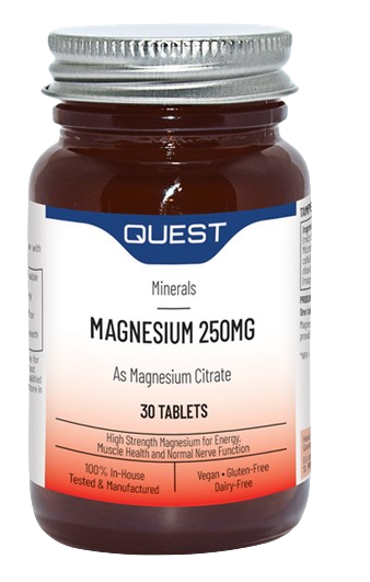 Quest Magnesium Citrate - 250mg Tabs 30's