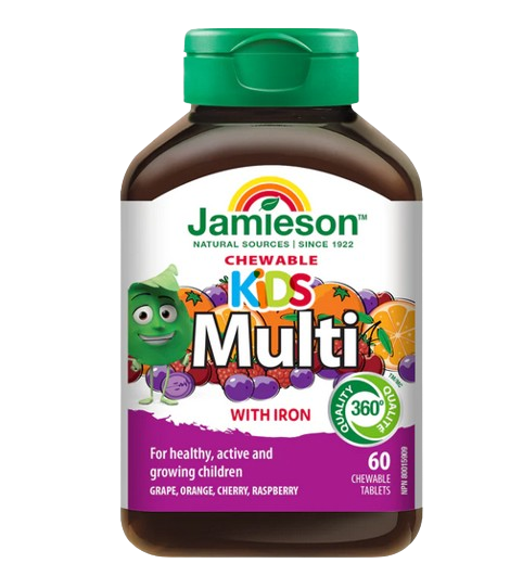 Jamieson Multi Kids Chewable Tablets 60's