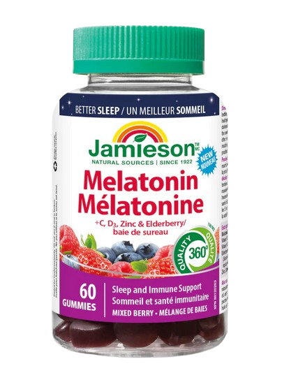 Jamieson Melatonin Gummies 2.5mg 60's