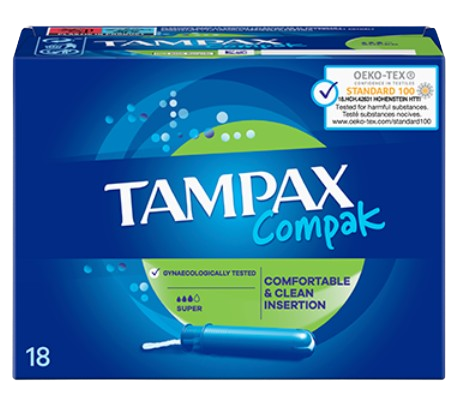 Tampax Compak Super 16s