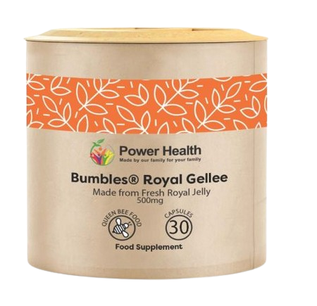 Power Health Royal Jelly Caps (Bumbles) 500mg 30's