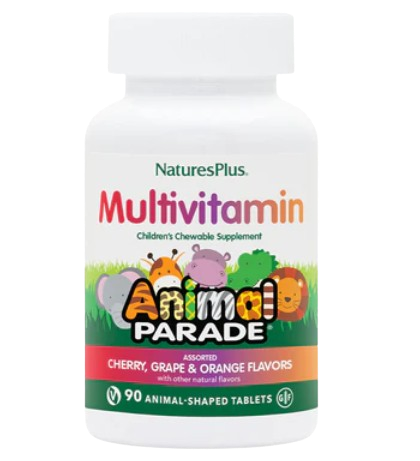 Nature's Plus Animal Parade Children's Multivitamins – 90 Capsules