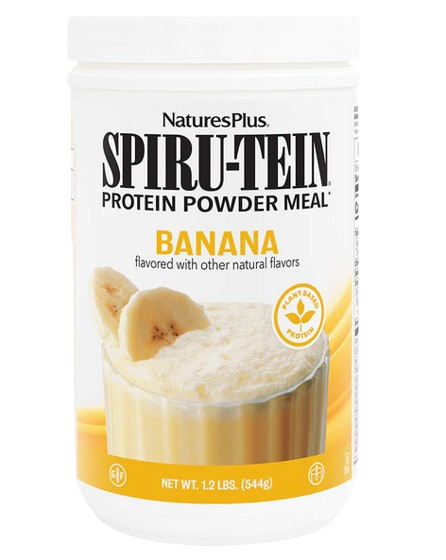 Natures Plus Spiru-tein Protein Shake Banana - 544gm