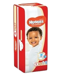 Huggies Dry Comfort (size 5) 12-22Kgs, 7 pieces