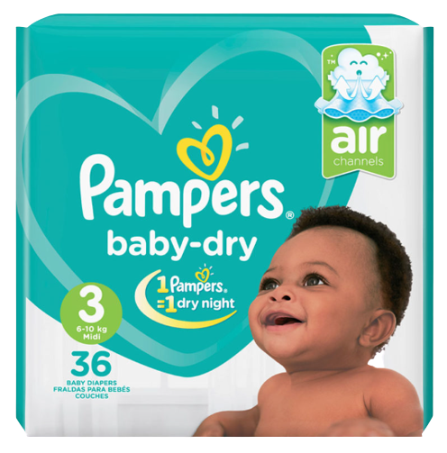 Pampers Pants High Count Mini Size 2 (3 - 8 kg’s), 36 pieces