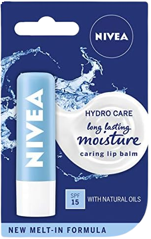 Nivea Lip Balm Hydro Care (SPF15) 4.8gms