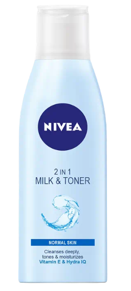 Nivea Visage Refreshing 2 in 1 Milk & Toner 200ml