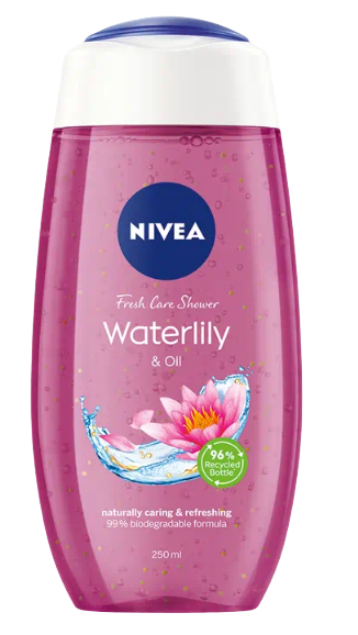 Nivea Bath Shower Gel (Waterlily & Oil) 250ml