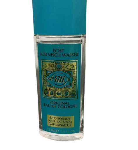 Original Eau De Cologne Deodorant Natural Spray, 75ml