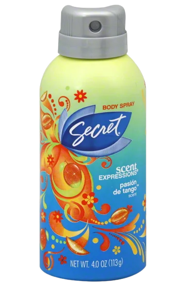 Secret Body Deo Spray Tango 106g