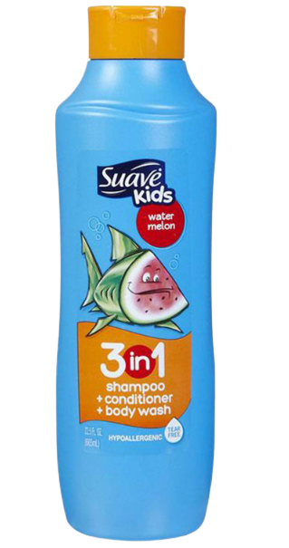 Suave Kids 3 In 1 Water Melon, 355ml
