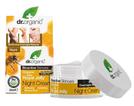 Dr Organic Royal Jelly Night Cream, 50ml