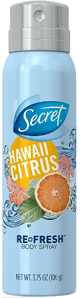 Secret Body Deo Spray Citrus Breeze