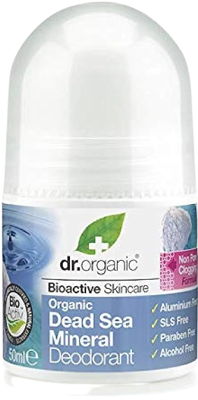Dr Organic Dead Sea Mineral Deodorant, 50ml