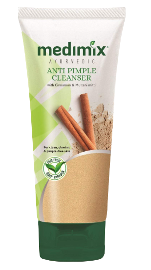 Medimix Ayurvedic Anti Pimple Cleanser with Multani Mitti & Cinnamon - 50ml