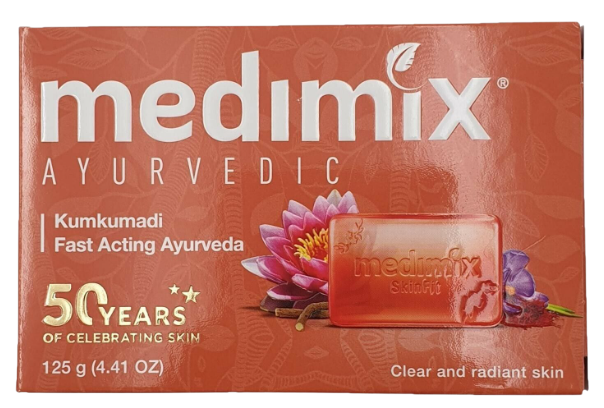 Medimix Kumkumadi Bathing Bar, 125 grams