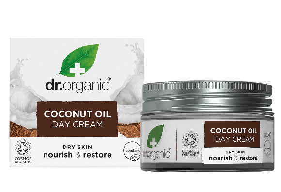 Dr Organic Virgin Coconut Oil Day Cream, 50ml