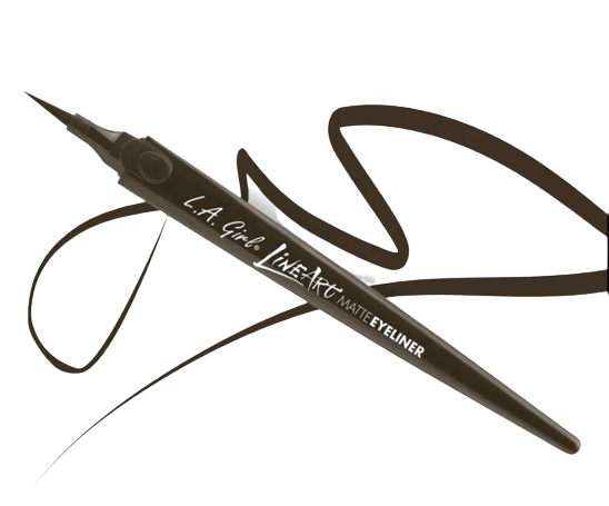 L.A. Girl Line Art Matt Eyeliner Pen, Espresso
