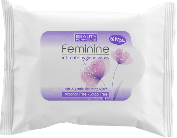 Beauty Formulas Feminine Intimate Hygiene Wipes 20's