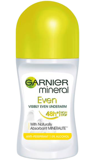 Garnier Mineral Even Roll On 50ml