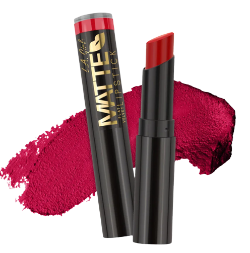 L.A. Girl Matte Flat Velvet Lipstick, Gossip