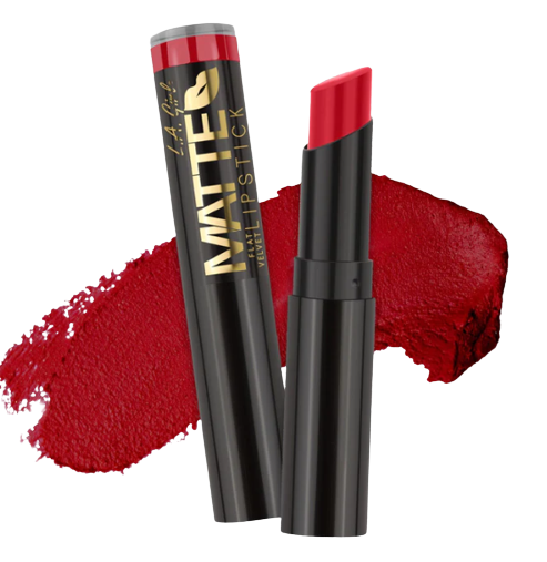 L.A. Girl Matte Flat Velvet Lipstick, Relentless
