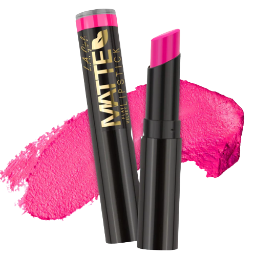 L.A. Girl Matte Flat Velvet Lipstick, Electric