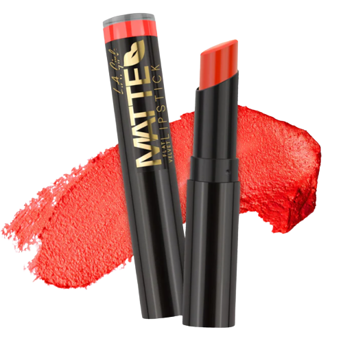 L.A. Girl Matte Flat Velvet Lipstick, Frisky