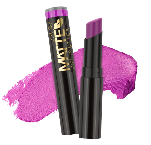 L.A. Girl Matte Flat Velvet Lipstick, Giggle
