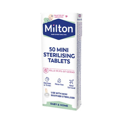 Milton Mini Sterilising Tablets 50's