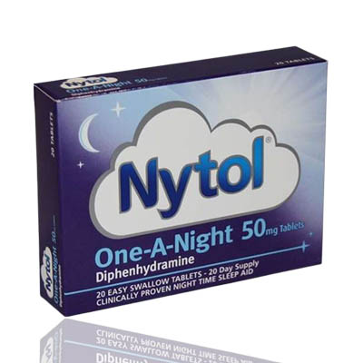 Nytol One-A-Night 50mg Tablets 20s