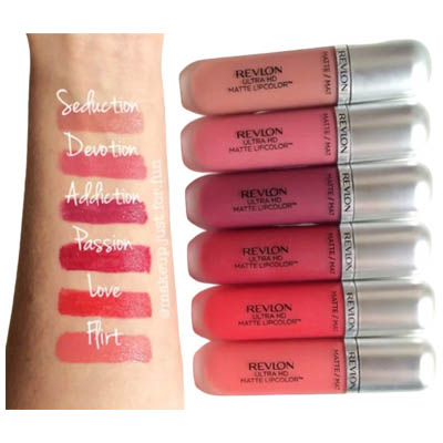 Revlon Ultra HD Matte Devotion Lip Color.