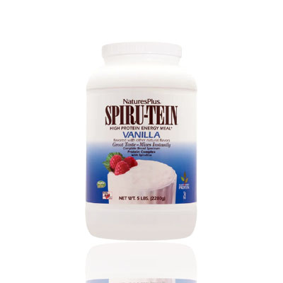 Natures Plus Spiru-tein Protein Shake Vanilla - 544gm